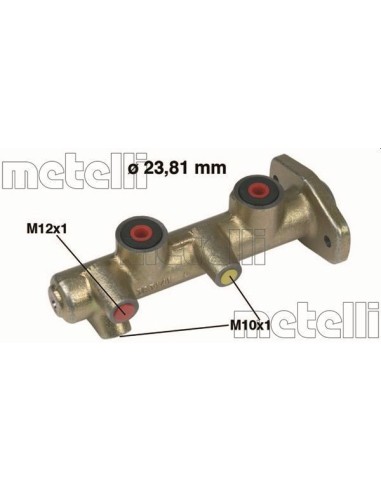 METELLI CILINDRO MAESTRO DEL FRENO 05-0270