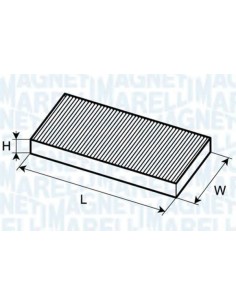 MAGNETI MARELLI FILTRO ABITACOLO 350203061120