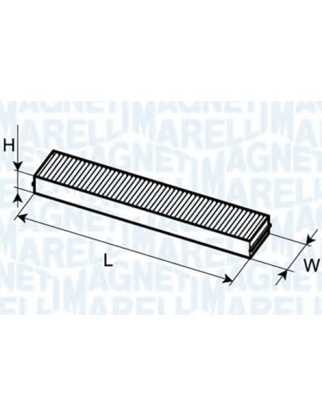 MAGNETI MARELLI FILTRO ABITACOLO 350203061310