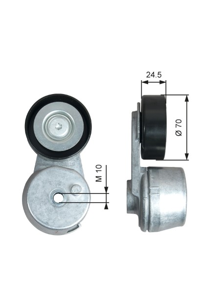 GATES TENDICINGHIA, CINGHIA POLY-V T39375