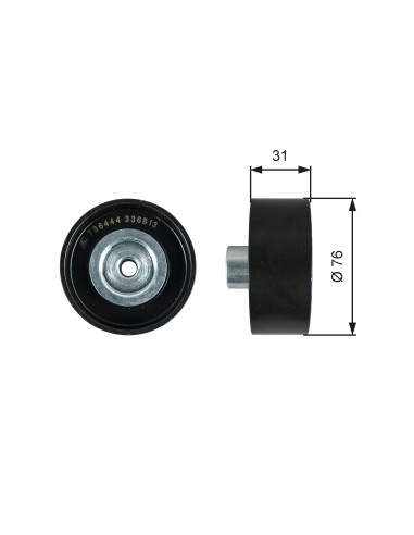 GATES GALOPPINO/GUIDACINGHIA, CINGHIA POLY-V T36444