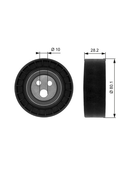 GATES GALOPPINO/GUIDACINGHIA, CINGHIA POLY-V T36016