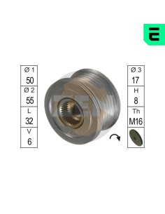 ERA DISPOSITIVO RUOTA LIBERA ALTERNATORE ZN5422