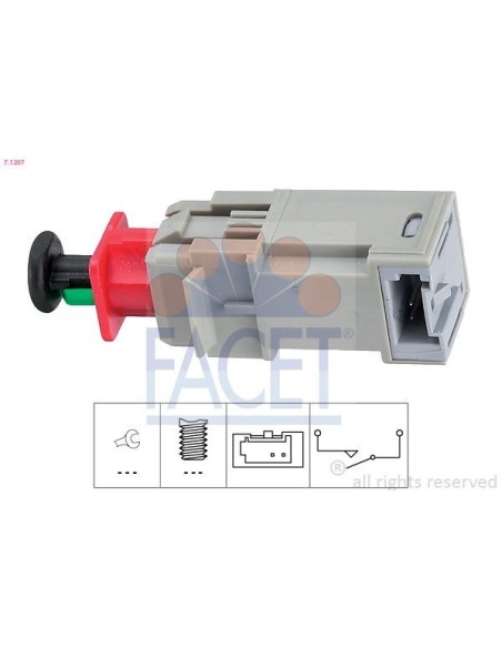 FACET INNESTO, AZIONAMENTO FRIZIONE (CONTROLLO MOTORE) 7.1207