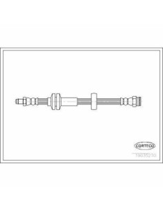 CORTECO FLESSIBILE DEL FRENO 19035270