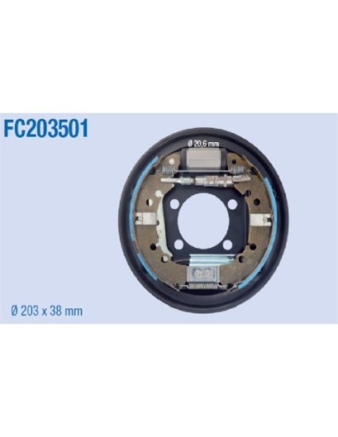 ATE KIT GANASCE FRENO FC203501
