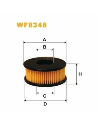 WIX FILTERS FILTRO CARBURANTE WF8348