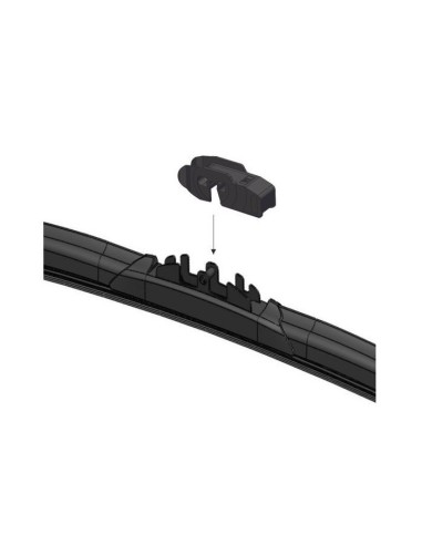 Spazzola Tergicristallo 18” 45 cm NWLITE FX18CM45 Ultrapiatta