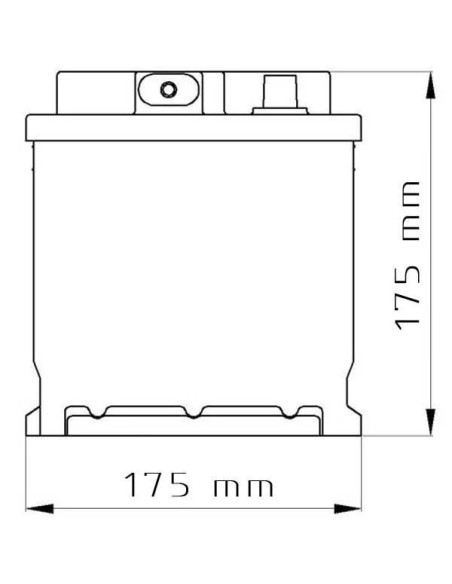 BATTERIE AUTO FIAMM 12V 85AH 760A - L4B 85P - 7905158