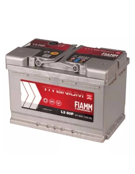 BATTERIE AUTO FIAMM 12V 80AH 730A - L3 80P - 7905157