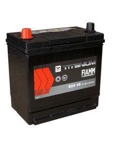 BATTERIA AUTO FIAMM black TITANIUM E2X 45 SX - 12V 45 AH 330 A - 7905170