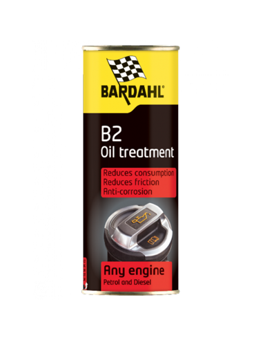 Additivo Olio Motore Bardahl B2 Oil Treatment 300 ml – Riduce Consumo Olio