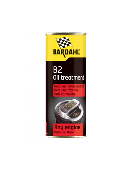 Additivo Olio Motore Bardahl B2 Oil Treatment 300 ml – Riduce Consumo Olio
