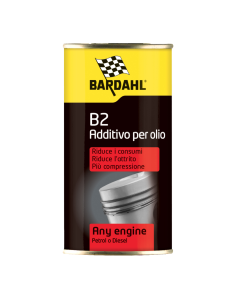 Additivo Olio Motore Bardahl B2 Oil Treatment 300 ml – Riduce Consumo Olio