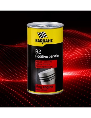 Additivo Olio Motore Bardahl B2 Oil Treatment 300 ml – Riduce Consumo Olio
