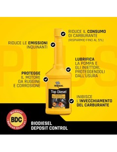 Additivo Gasolio Top Diesel | Pulizia Iniettori Diesel e Migliori Prestazioni 2