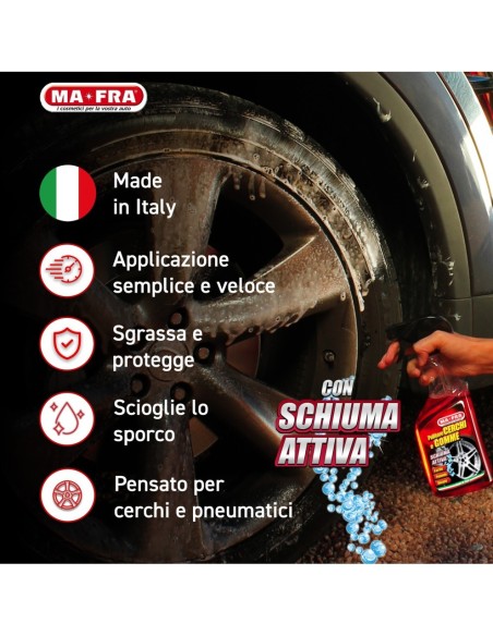 MAFRA Pulitore Cerchi e Gomme H0787