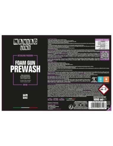 MAFRA Foam Gun Prewash - Maniac Line For Car Detailing MF88