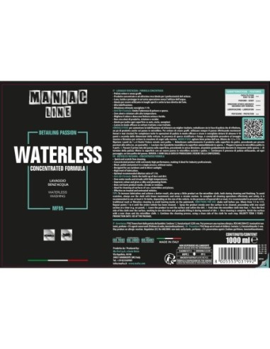 MAFRA Waterless - Maniac Line For Car Detailing MF95