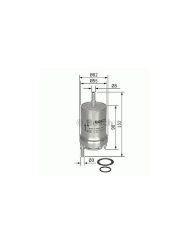 BOSCH FILTRO CARBURANTE 0450905925