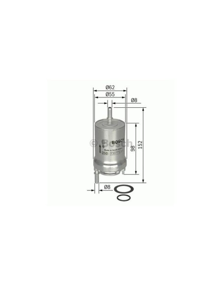 BOSCH FILTRO CARBURANTE 0450905925