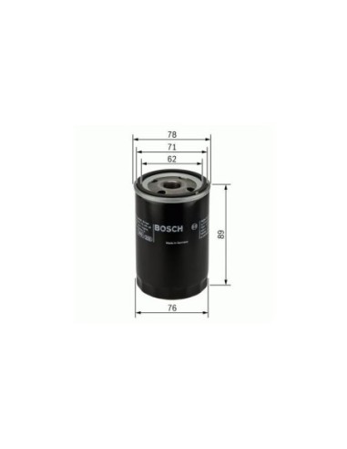 BOSCH FILTRO OLIO 0451104026